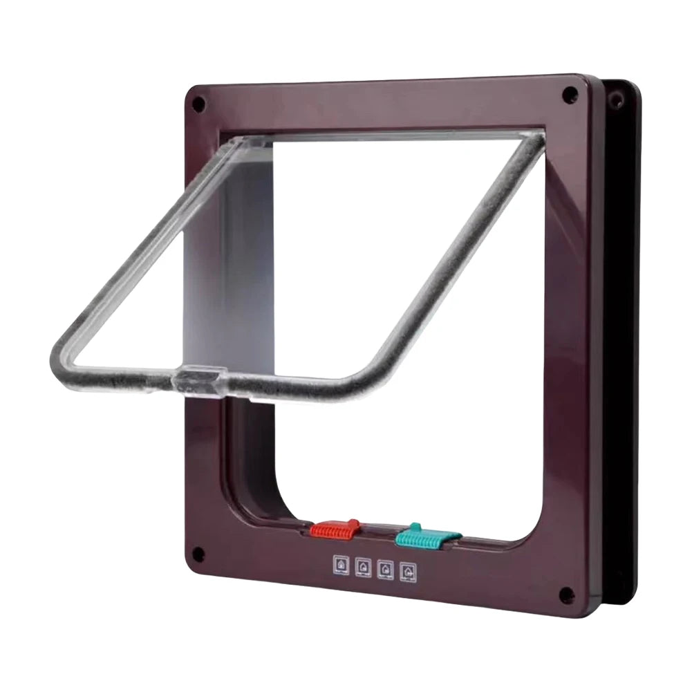 KATZELIEBE™ Magnetische Katzenklappe – Zugluftdicht & ideal für Türen & Fenster