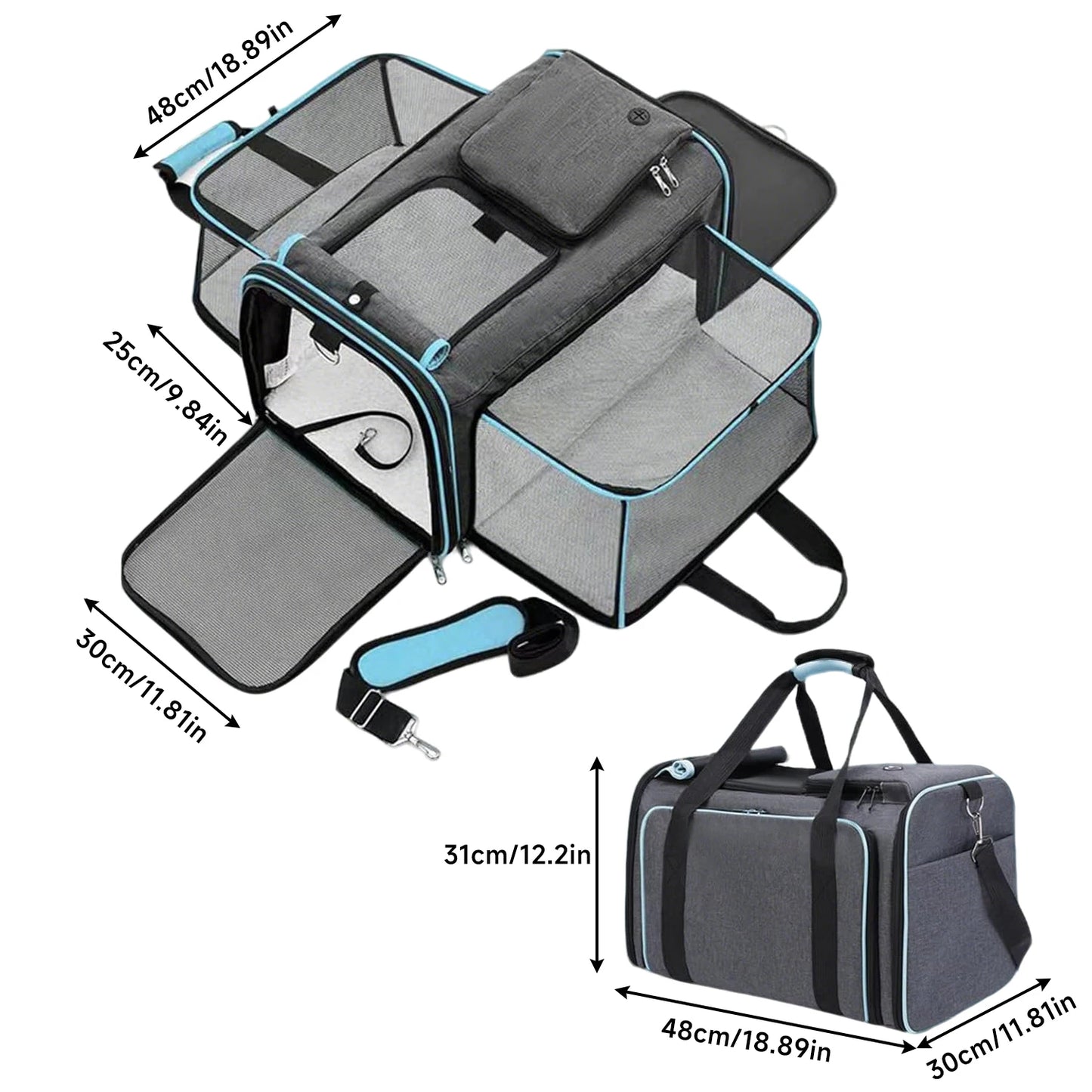 KATZELIEBE™️Katzentransporttasche