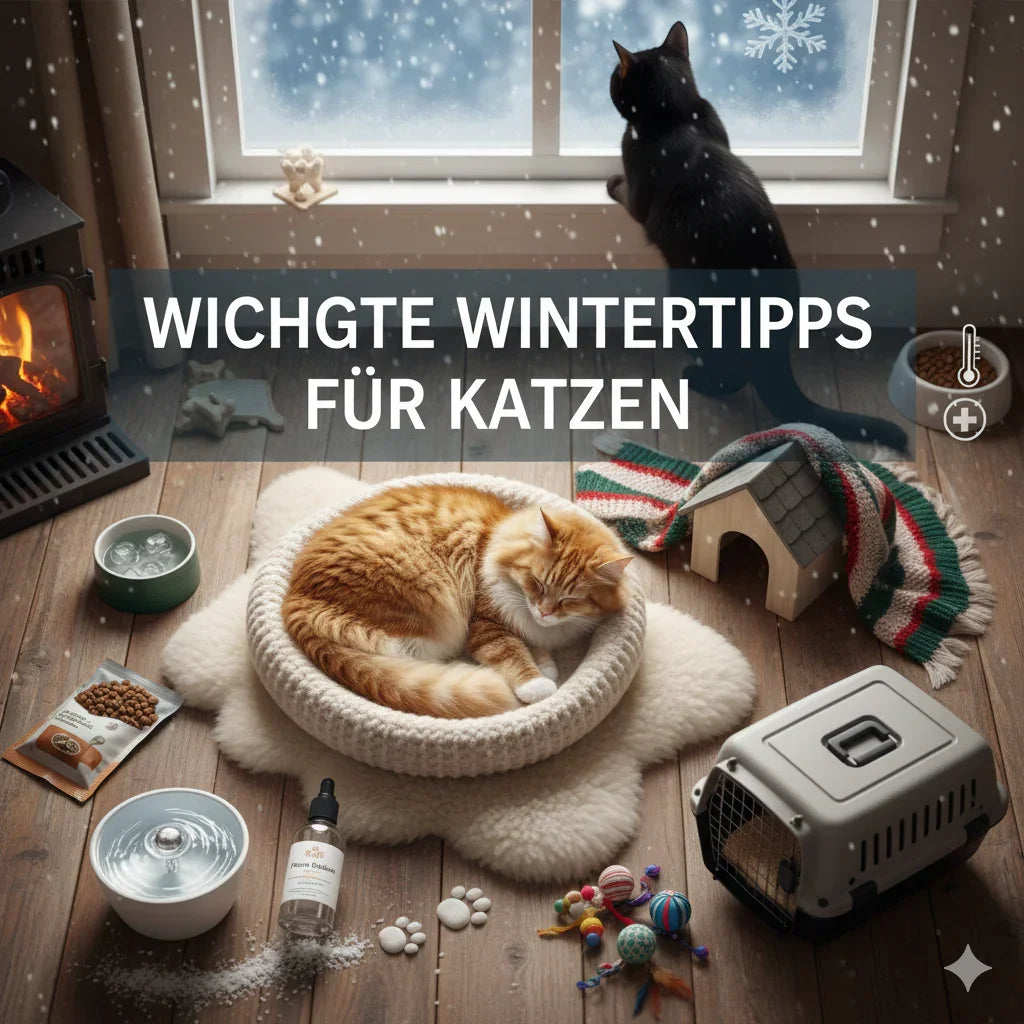 Wichtige Wintertipps für Katzen