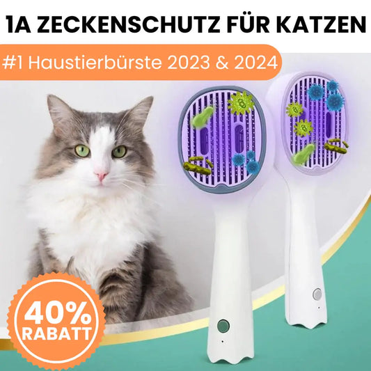 KATZELIEBE™️ - LUXBRUSH® (UV-Zeckenbürste)