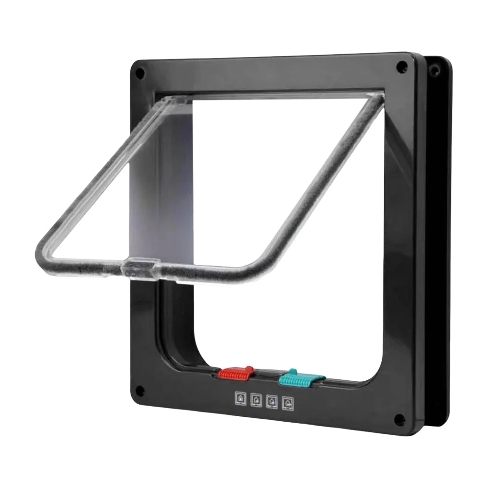 Katzenklappe schwarz