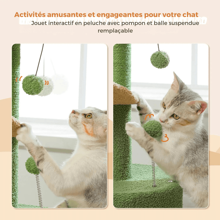 Kratzbaum für Katzen – stilvoller Katzen Kratzbaum für Wohnzimmer