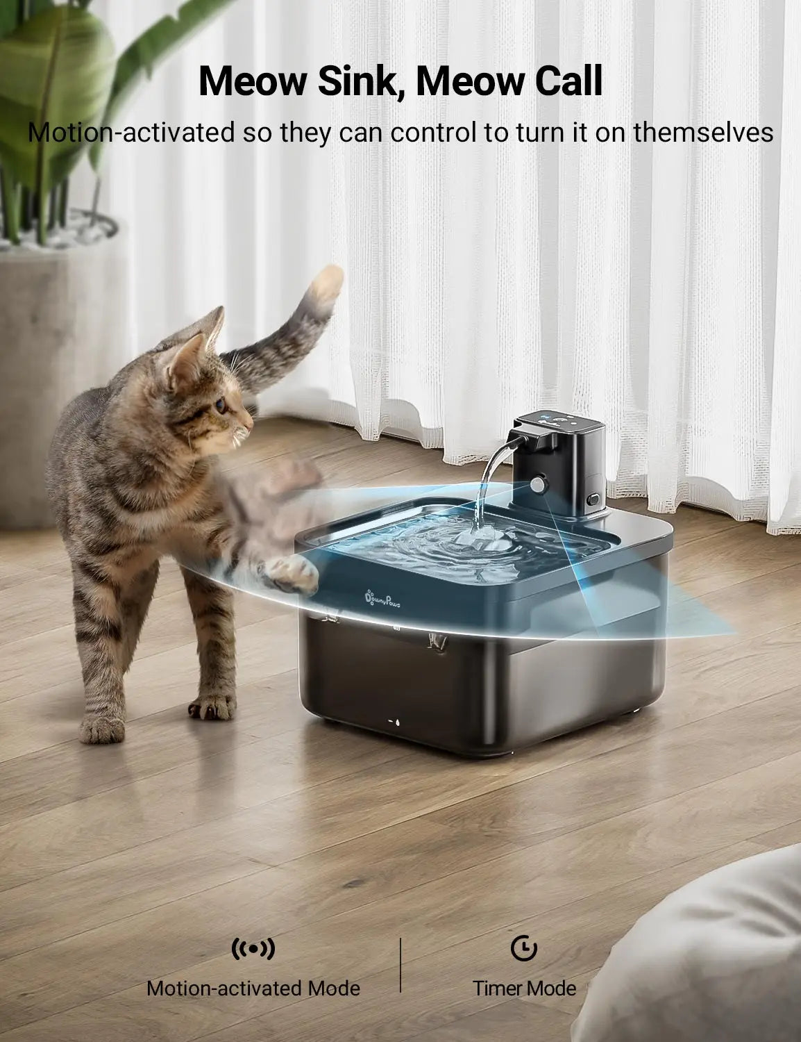 KATZELIEBE™ Keramik Katzenbrunnen – Elegant, hygienisch & flüsterleise
