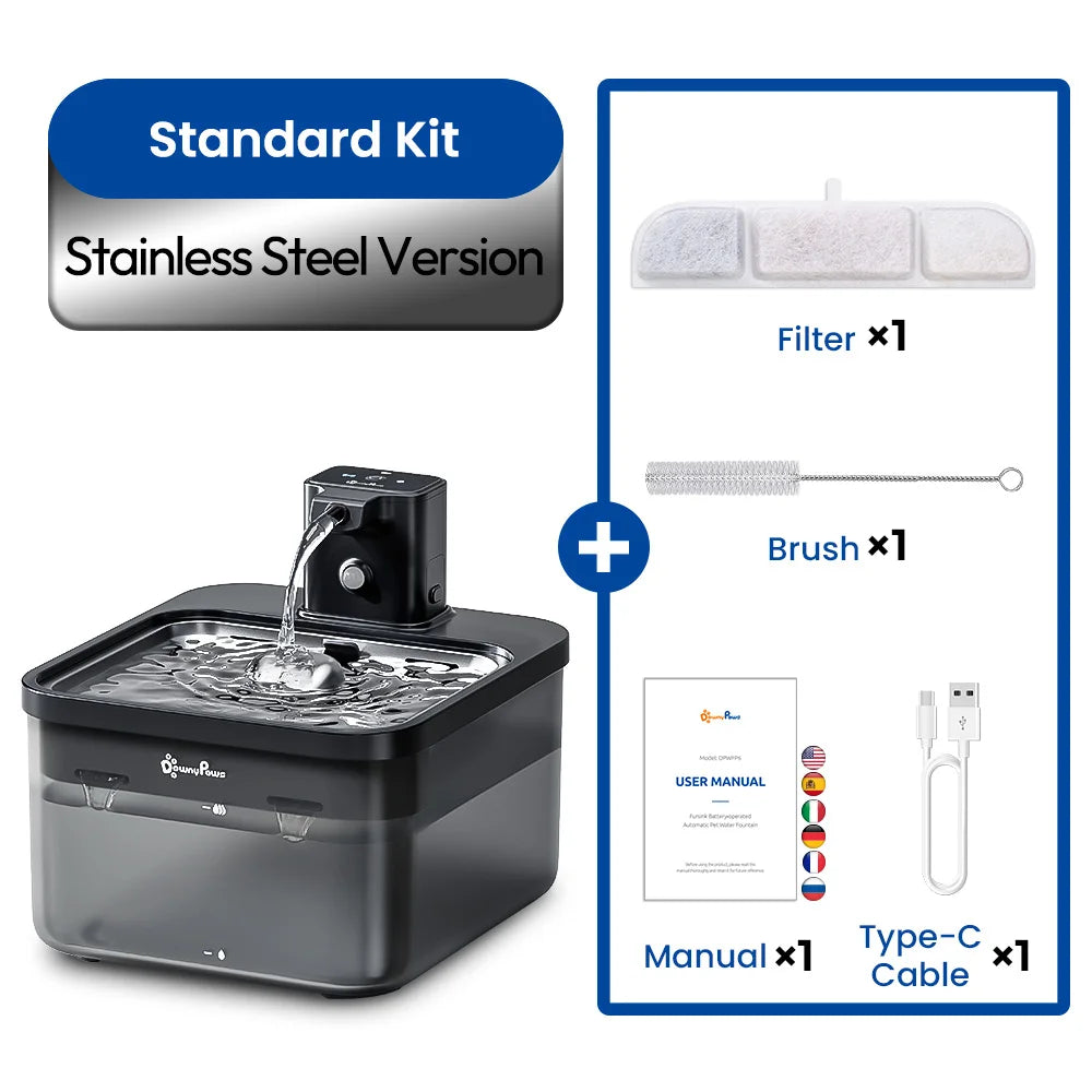 KATZELIEBE™ Keramik Katzenbrunnen – Elegant, hygienisch & flüsterleise