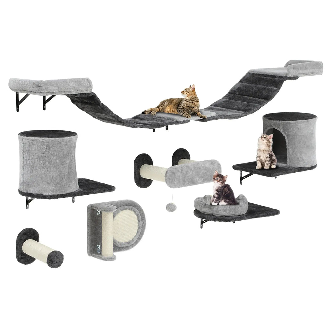 OASIS™ — Wand-Kletterwand für Katzen mit Komfort & Ruhe | Premium Wandmodule