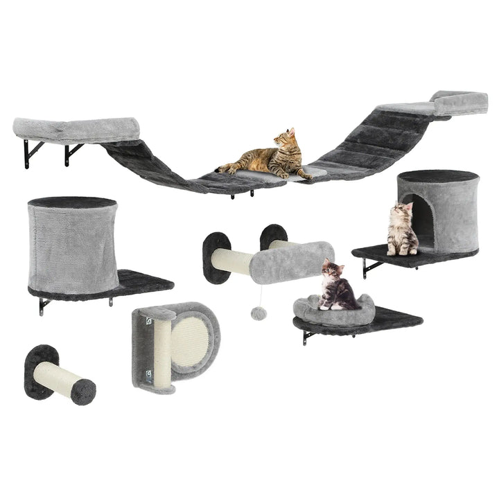 OASIS™ — Wand-Kletterwand für Katzen mit Komfort & Ruhe | Premium Wandmodule
