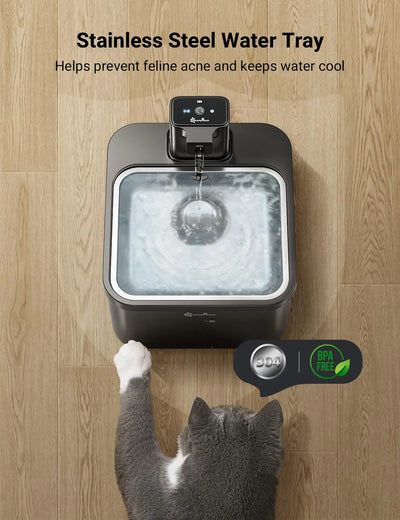 KATZELIEBE™ Keramik Katzenbrunnen – Elegant, hygienisch & flüsterleise