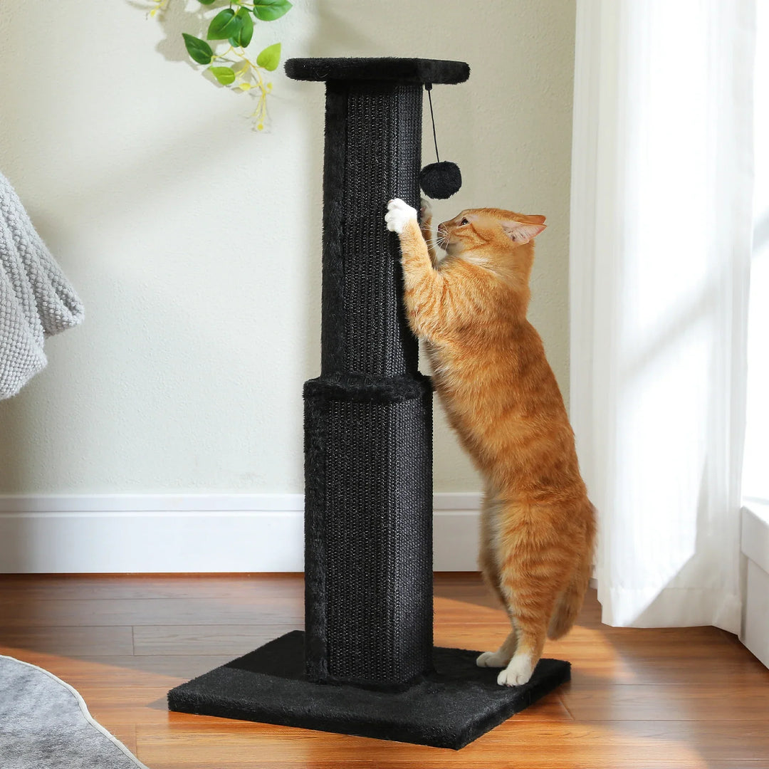 JADE™ — Pflanzlich inspiriertes Kratzsäulen-Totem für Katzen mit interaktivem Ball