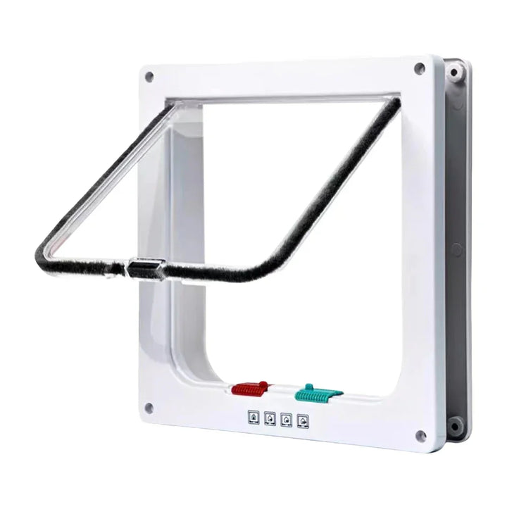 KATZELIEBE™ Magnetische Katzenklappe – Zugluftdicht & ideal für Türen & Fenster