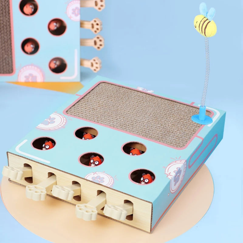 KATZELIEBE™ 3-in-1 Interaktives Katzenspielzeug