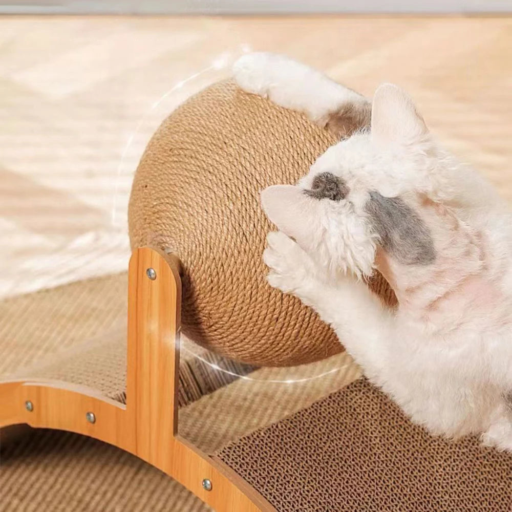 KATZELIEBE™ Kratzbaum für Katzen mit Sisalball