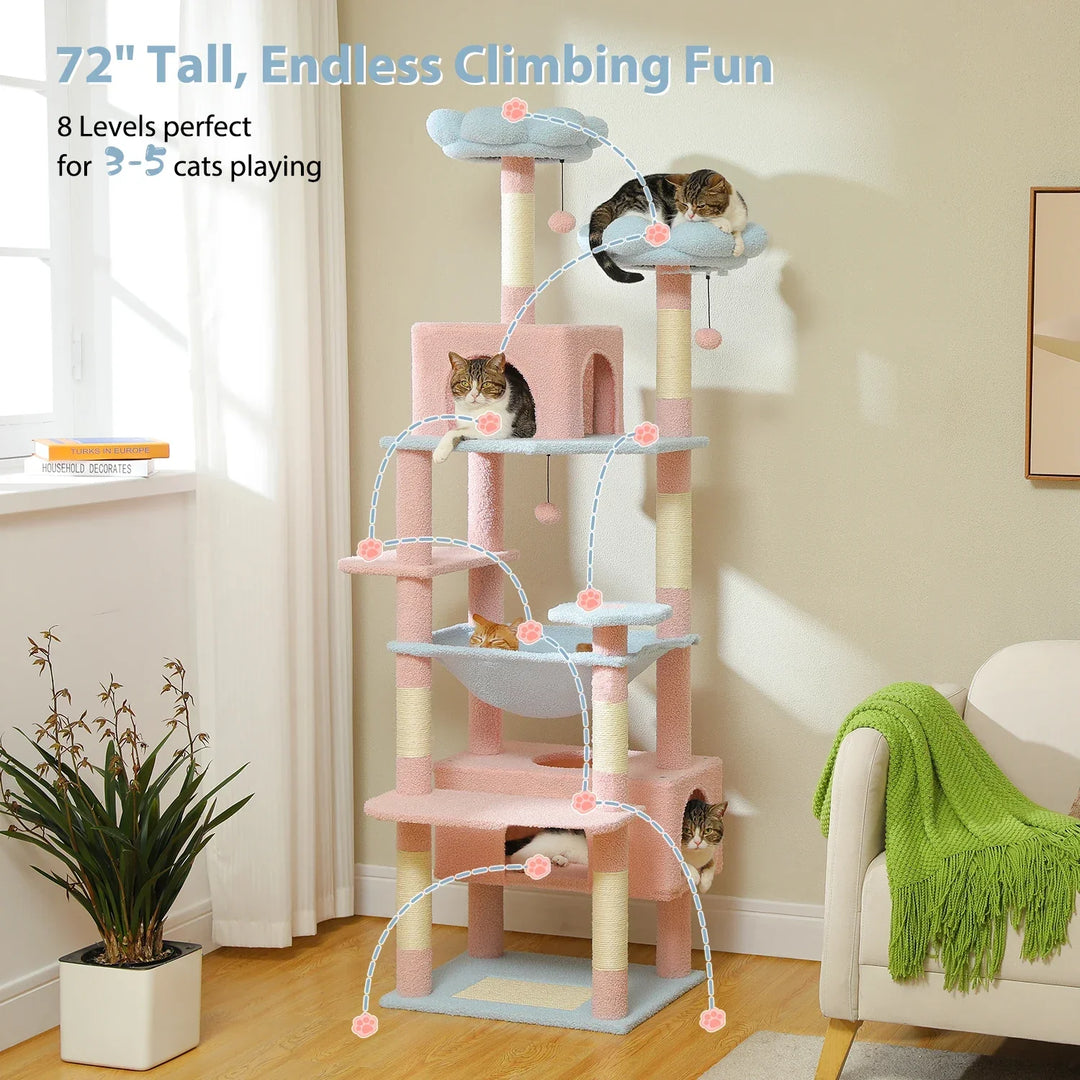 AURA™ — Moderner Katzenbaum im Design-Stil