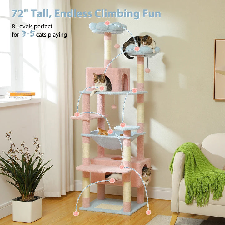 AURA™ — Moderner Katzenbaum im Design-Stil