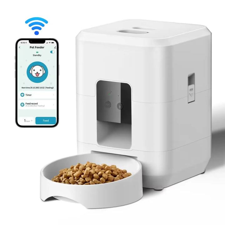 Automatischer Futterspender für Katzen & Hunde