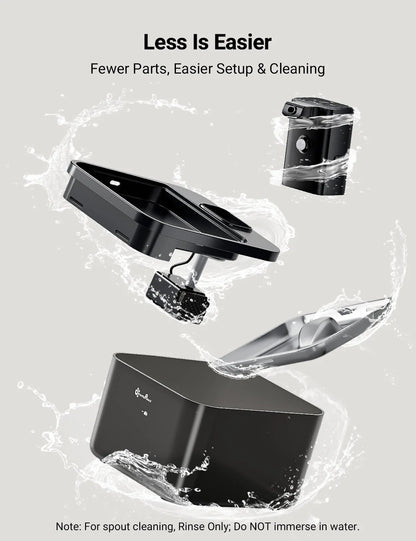 KATZELIEBE™ Keramik Katzenbrunnen – Elegant, hygienisch & flüsterleise