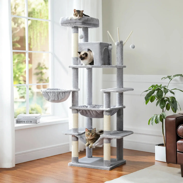 EMPIRE™ — XXL Katzenbaum Signature mit mehreren Ebenen