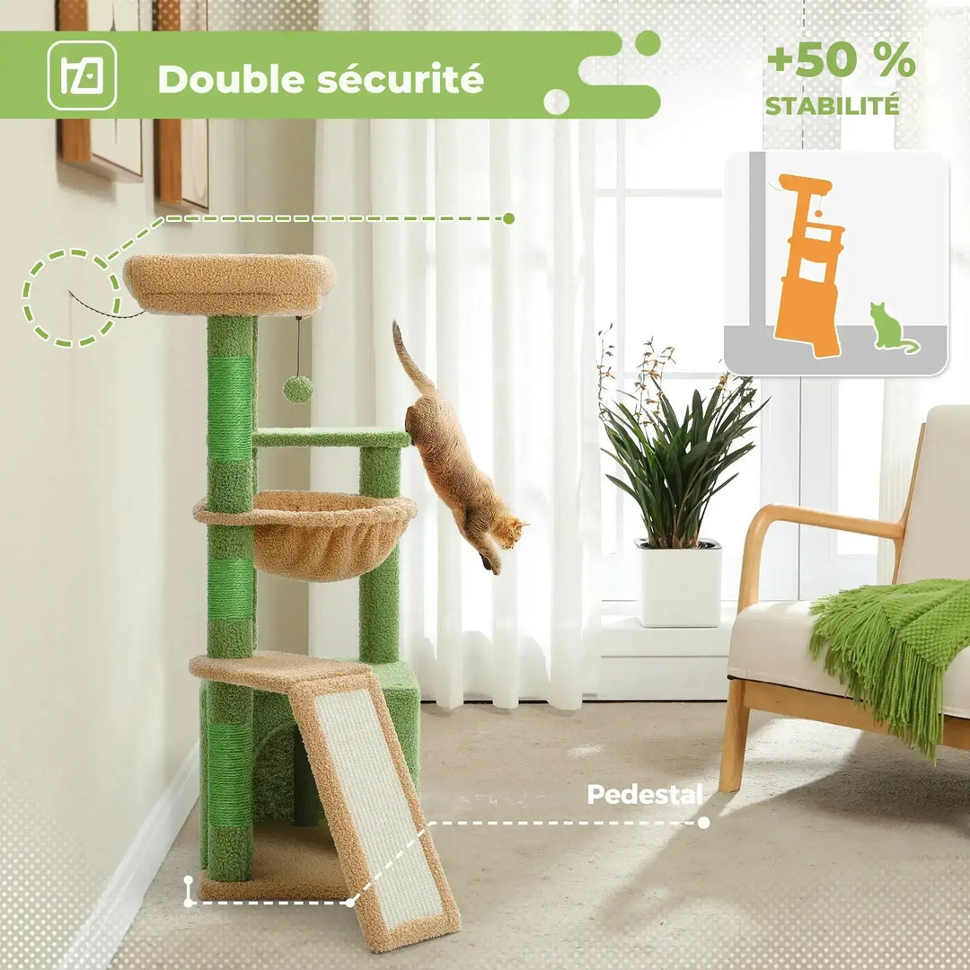 ALTITUDE™ — Katzenbaum Boden-Decke im minimalistischen Design