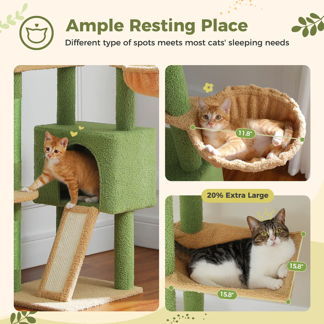 VÉGA™ — Katzenbaum mit Boden-Decken-Spannsystem