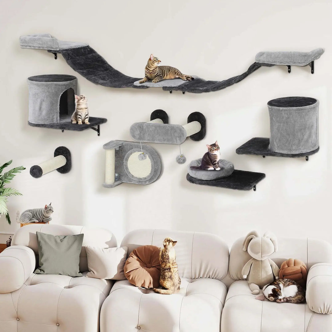 OASIS™ — Wand-Kletterwand für Katzen mit Komfort & Ruhe | Premium Wandmodule
