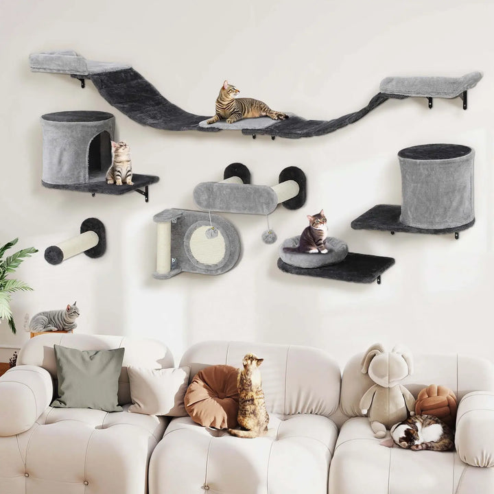 OASIS™ — Wand-Kletterwand für Katzen mit Komfort & Ruhe | Premium Wandmodule