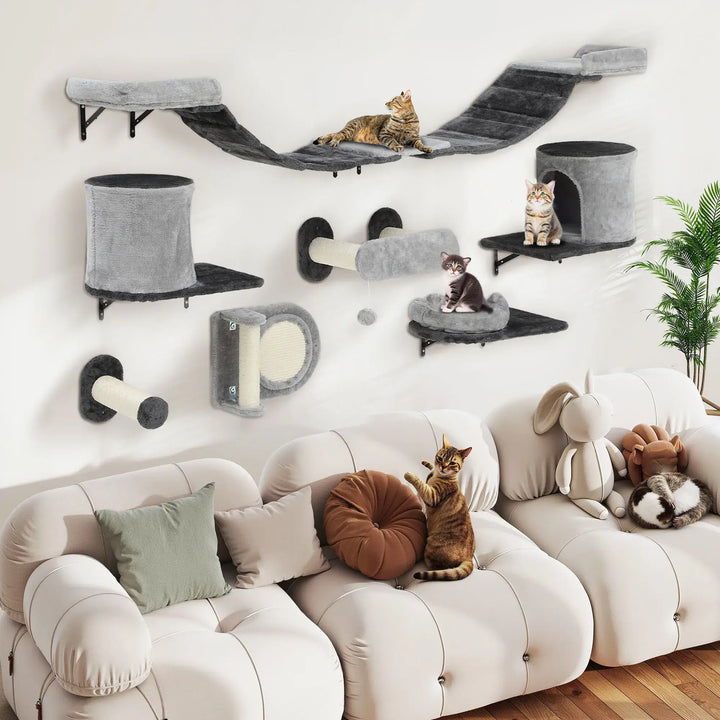 OASIS™ — Wand-Kletterwand für Katzen mit Komfort & Ruhe | Premium Wandmodule