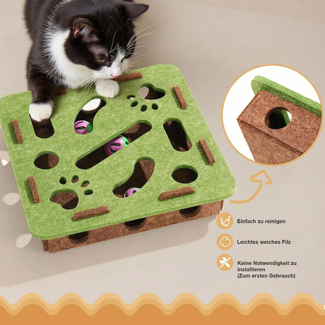 intelligenzspielzeug katze
