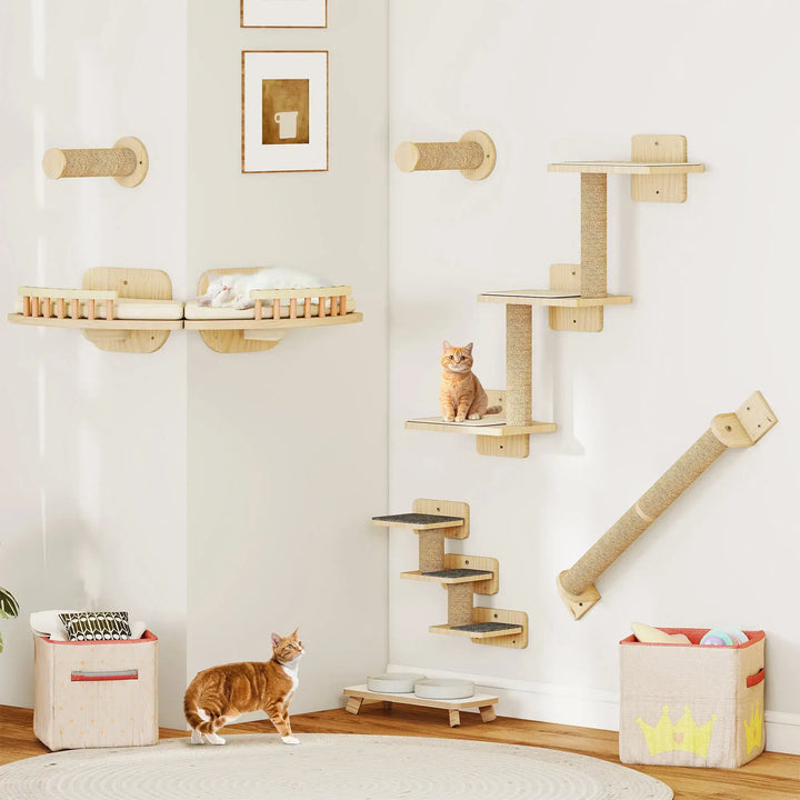 VERTEX™ — Moderner Katzen-Wandparcours im Design-Stil